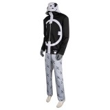 Bartholomew Kuma Black Suit Cosplay Costume Halloween Carnival Outfit