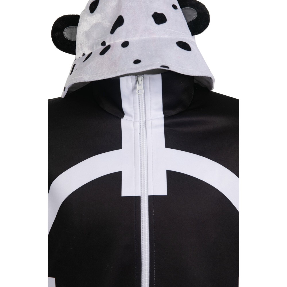 Bartholomew Kuma Black Suit Cosplay Costume Halloween Carnival Outfit