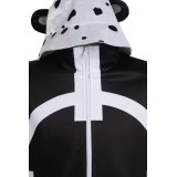 Bartholomew Kuma Black Suit Cosplay Costume Halloween Carnival Outfit