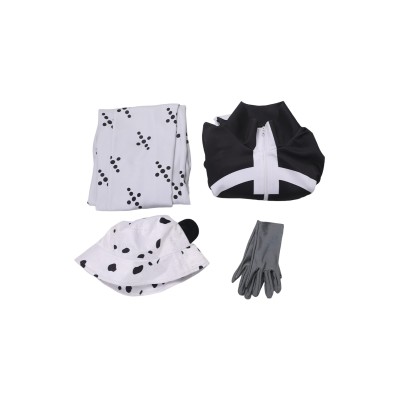 Bartholomew Kuma Black Suit Cosplay Costume Halloween Carnival Outfit