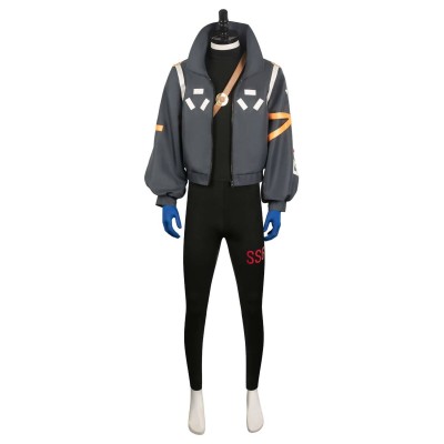 2024 Egghead Arc Roronoa Zoro Black Future Suit Cosplay Costume Halloween Carnival Outfit
