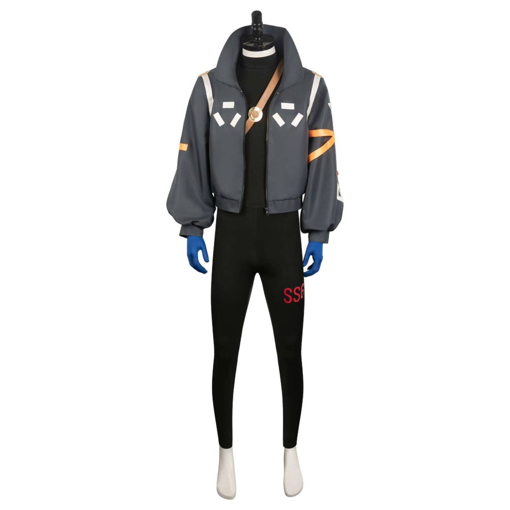 2024 Egghead Arc Roronoa Zoro Black Future Suit Cosplay Costume Halloween Carnival Outfit