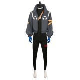 2024 Egghead Arc Roronoa Zoro Black Future Suit Cosplay Costume Halloween Carnival Outfit