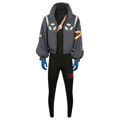 2024 Egghead Arc Roronoa Zoro Black Future Suit Cosplay Costume Halloween Carnival Outfit