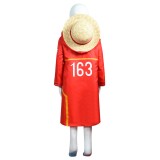 2024 Egghead Arc Monkey D. Luffy Kids Boys Party Suit Cosplay Costume Halloween Carnival Outfit