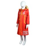 2024 Egghead Arc Monkey D. Luffy Kids Boys Party Suit Cosplay Costume Halloween Carnival Outfit