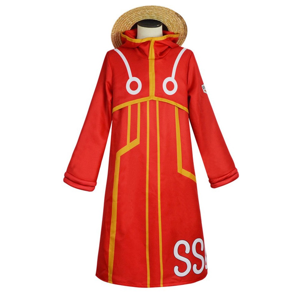 2024 Egghead Arc Monkey D. Luffy Full Set Suit Cosplay Costume Halloween Carnival Outfit