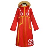 2024 Egghead Arc Monkey D. Luffy Full Set Suit Cosplay Costume Halloween Carnival Outfit