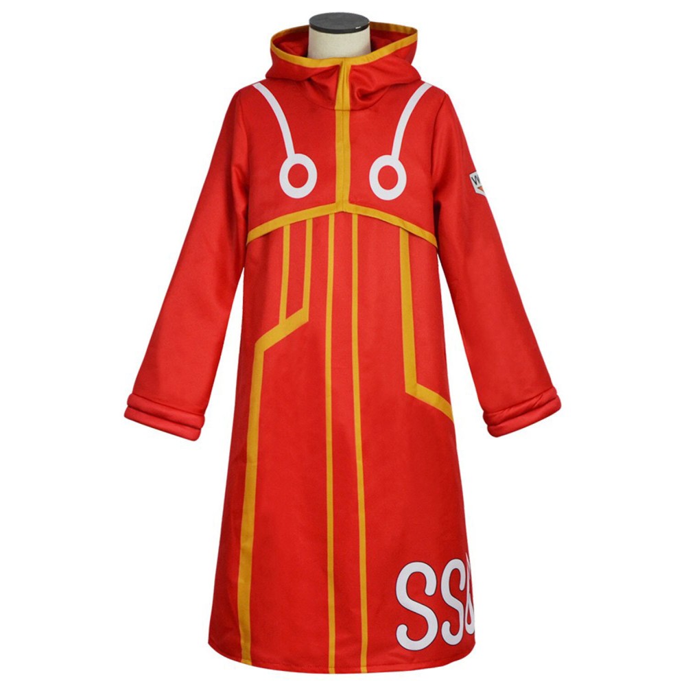 2024 Egghead Arc Monkey D. Luffy Full Set Suit Cosplay Costume Halloween Carnival Outfit