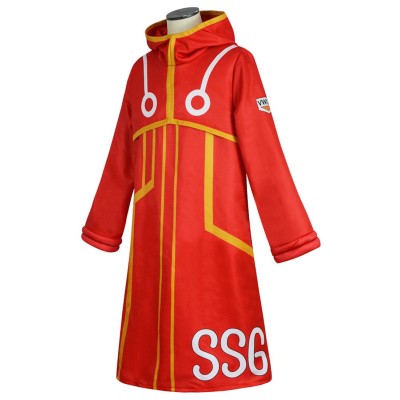 2024 Egghead Arc Monkey D. Luffy Full Set Suit Cosplay Costume Halloween Carnival Outfit