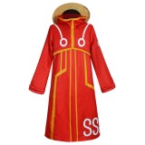 2024 Egghead Arc Monkey D. Luffy Full Set Suit Cosplay Costume Halloween Carnival Outfit