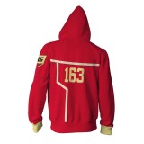 2024 Sweat à capuche imprimé Egghead Arc Monkey D. Luffy Costume de cosplay Tenue de Halloween Carnaval