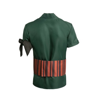 One Piece 2023 Zoro Green Top Suit Cosplay Costume Halloween Carnival Outfit