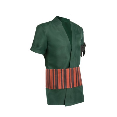 One Piece 2023 Zoro Green Top Suit Cosplay Costume Halloween Carnival Outfit