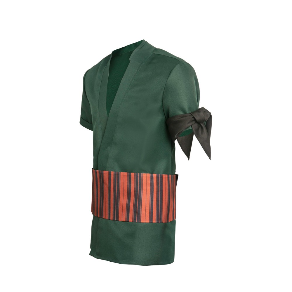 One Piece 2023 Zoro Green Top Suit Cosplay Costume Halloween Carnival Outfit