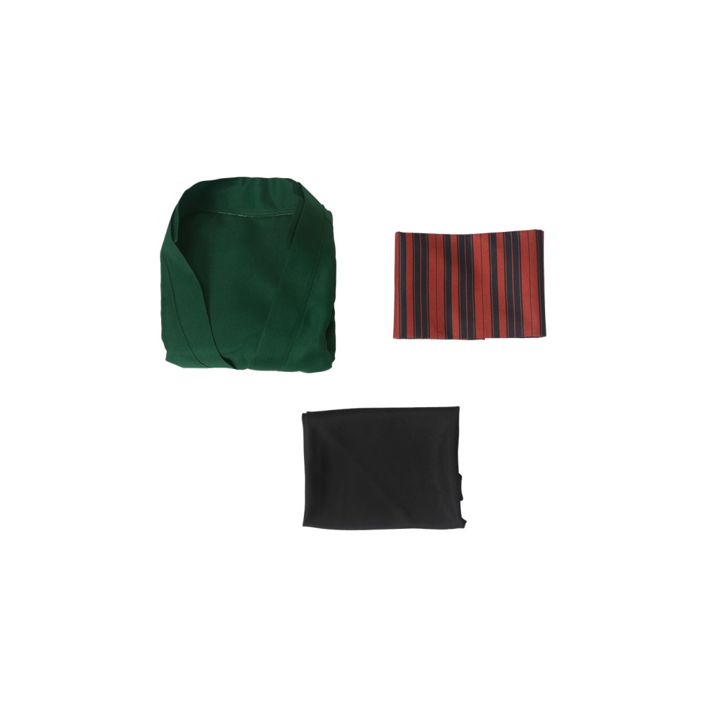One Piece 2023 Zoro Green Top Suit Cosplay Costume Halloween Carnival Outfit