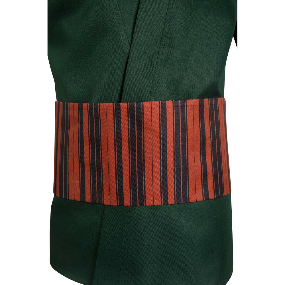 One Piece 2023 Zoro Green Top Suit Cosplay Costume Halloween Carnival Outfit