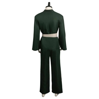 2023 Zoro Green Martial Art Suit Cosplay Costume Halloween Carnival Outfit