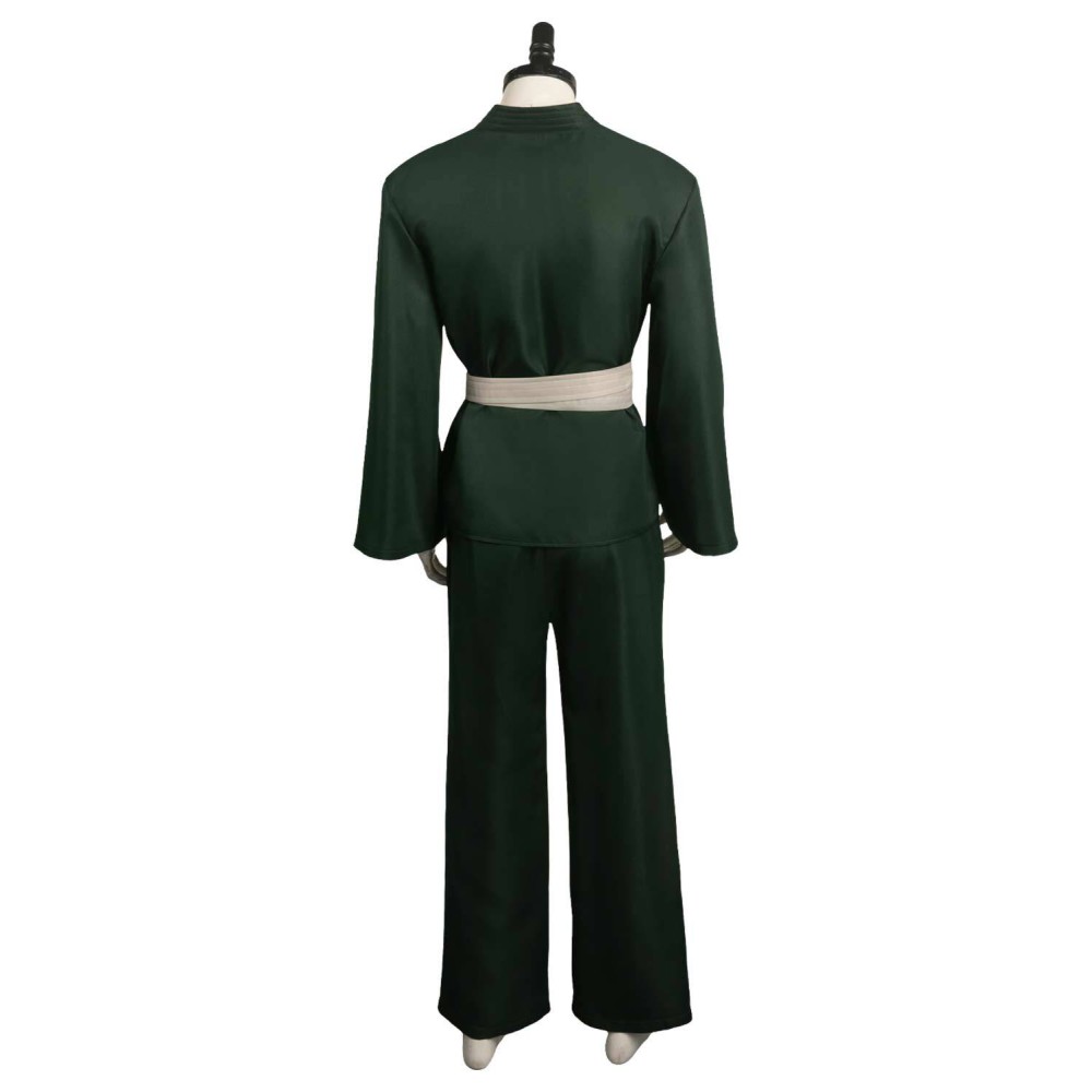 2023 Zoro Green Martial Art Suit Cosplay Costume Halloween Carnival Outfit