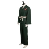 2023 Zoro Green Martial Art Suit Cosplay Costume Halloween Carnival Outfit