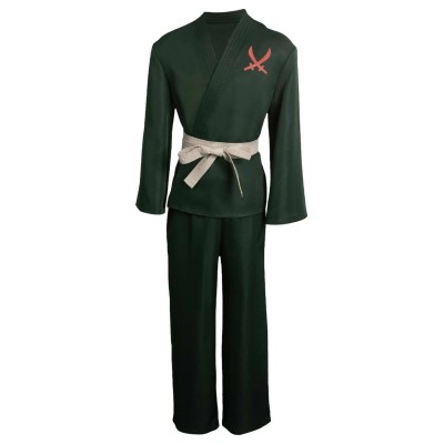 2023 Zoro Green Martial Art Suit Cosplay Costume Halloween Carnival Outfit