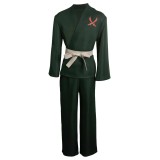 2023 Zoro Green Martial Art Suit Cosplay Costume Halloween Carnival Outfit