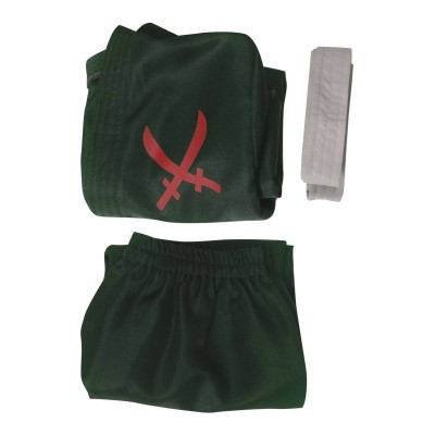2023 Zoro Green Martial Art Suit Cosplay Costume Halloween Carnival Outfit