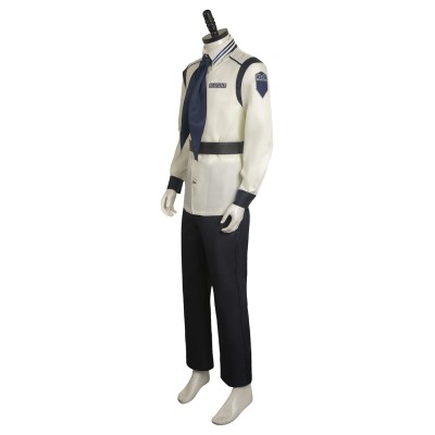 One Piece 2023 Navy Long Sleeved Suit Cosplay Costume Halloween Carnival Outfit