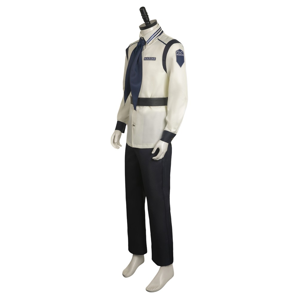 One Piece 2023 Navy Long Sleeved Suit Cosplay Costume Halloween Carnival Outfit