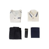 One Piece 2023 Navy Long Sleeved Suit Cosplay Costume Halloween Carnival Outfit