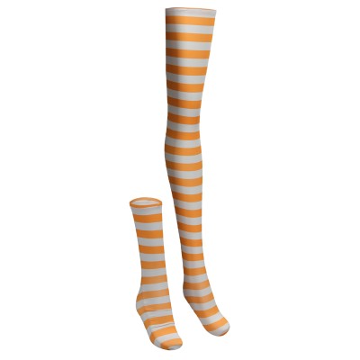 2023 Nami Chaussettes Accessoires Costume Cosplay Halloween Carnaval