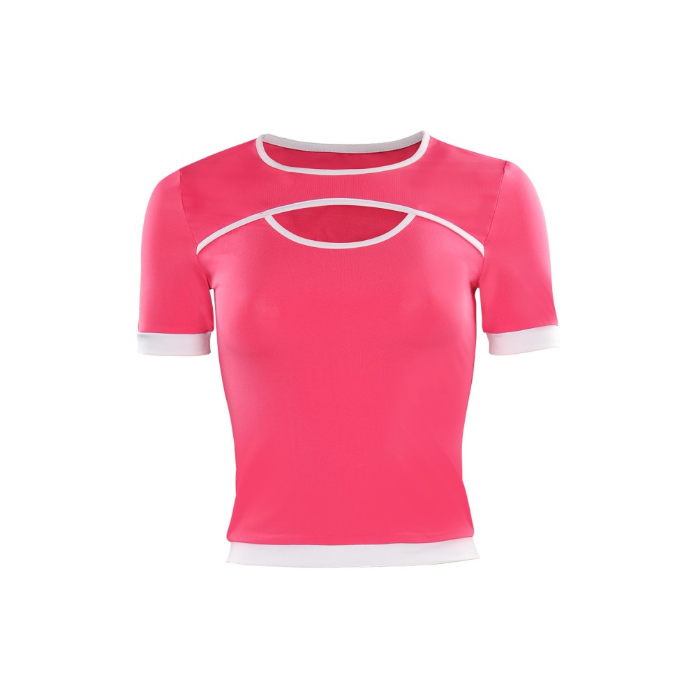 2023 Nami Pink Shirt Suit Cosplay Costume Halloween Carnival Outfit