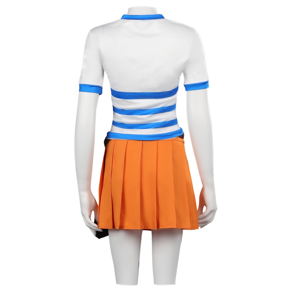 2023 Costume de Cosplay Nami Dress Suit pour Halloween et Carnaval