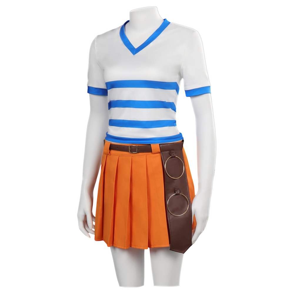 2023 Costume de Cosplay Nami Dress Suit pour Halloween et Carnaval