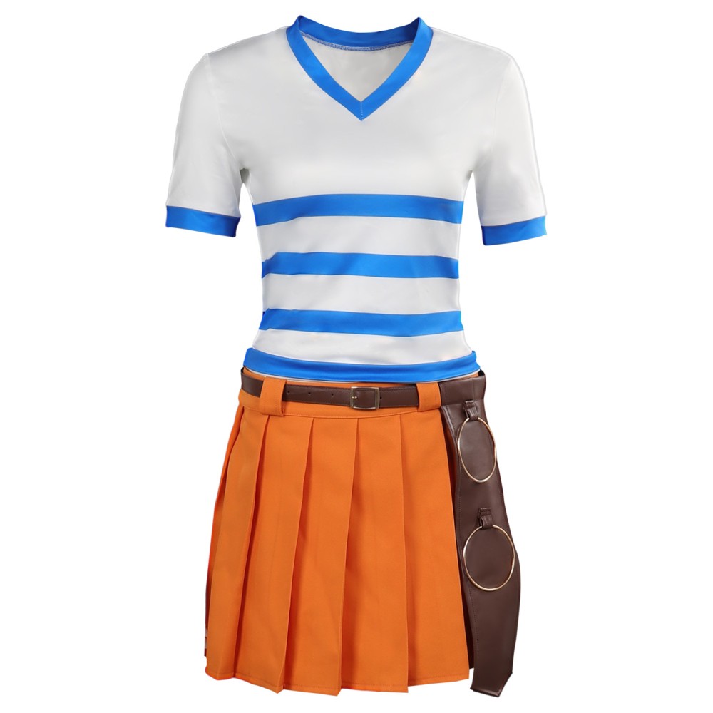 2023 Costume de Cosplay Nami Dress Suit pour Halloween et Carnaval