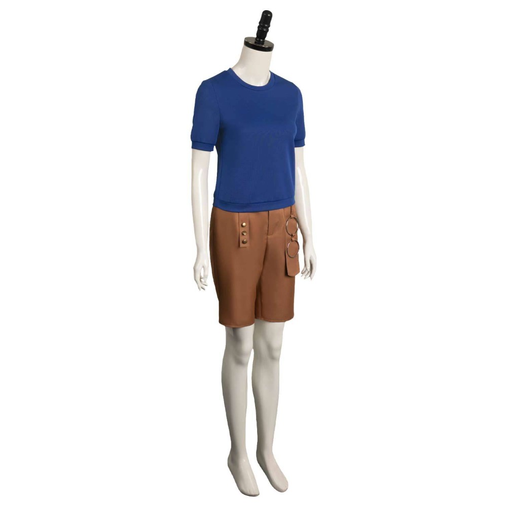 One Piece 2023 Nami Blue Suit Cosplay Costume Halloween Carnival Outfit