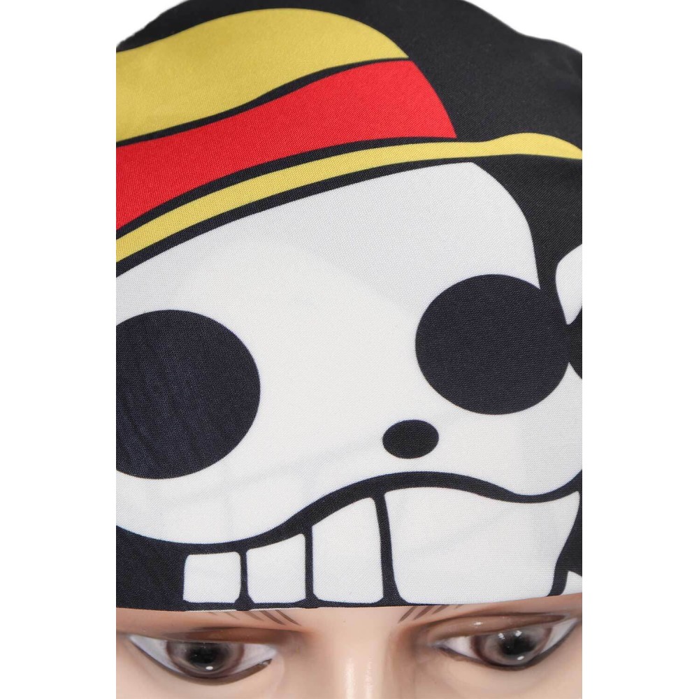 One Piece 2023 Luffy Skull Kerchief Accessories Cosplay Costume Halloween Carnival