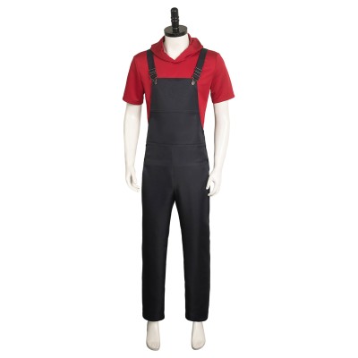 One Piece 2023 Luffy Shirt Overall Suit Cosplay Costume Halloween Carnival Outfit