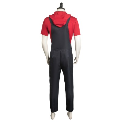 One Piece 2023 Luffy Shirt Overall Suit Cosplay Costume Halloween Carnival Outfit