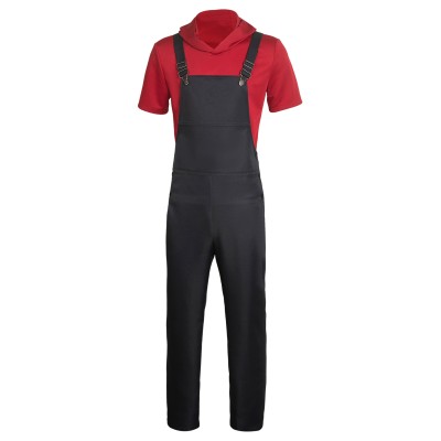 One Piece 2023 Luffy Shirt Overall Suit Cosplay Costume Halloween Carnival Outfit