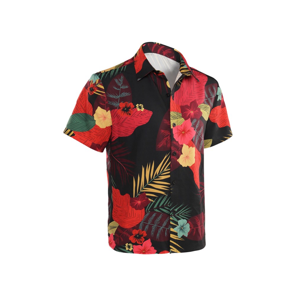 2023 Luffy Printed Shirt Suit Cosplay Costume Halloween Carnival Outfit