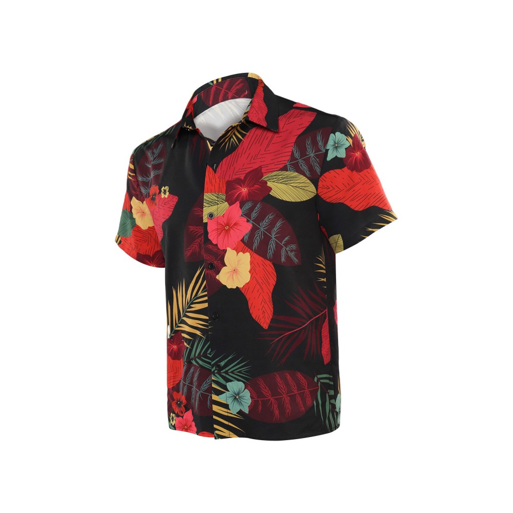 2023 Luffy Printed Shirt Suit Cosplay Costume Halloween Carnival Outfit