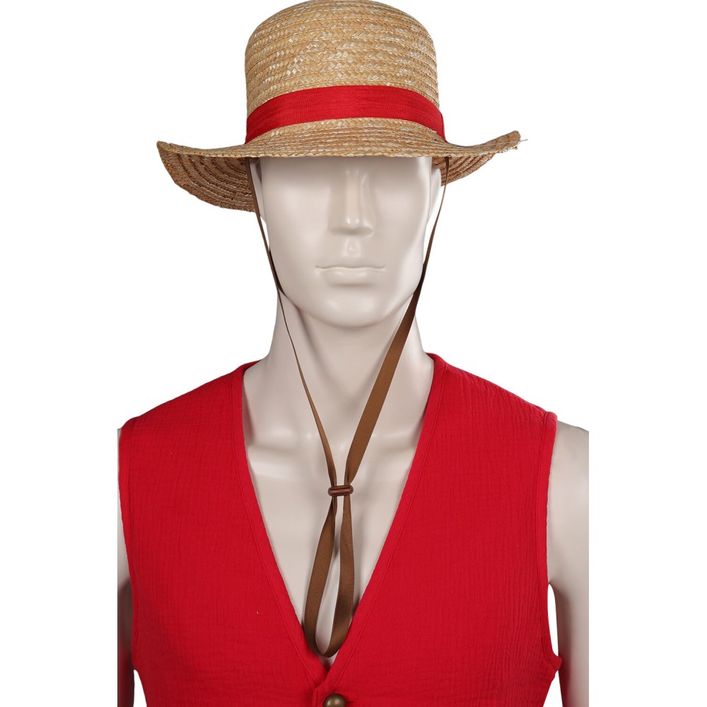 2023 Costume de Cosplay Luffy pour Enfants Kids - Tenue de Carnaval Halloween
