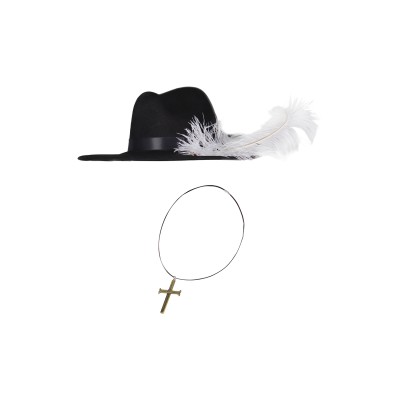 2023 Eagle Eye Hat Necklace Accessories Cosplay Costume Halloween Carnival