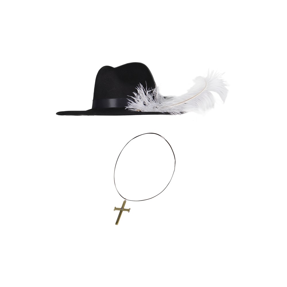 2023 Eagle Eye Hat Necklace Accessories Cosplay Costume Halloween Carnival