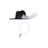 2023 Eagle Eye Hat Necklace Accessories Cosplay Costume Halloween Carnival
