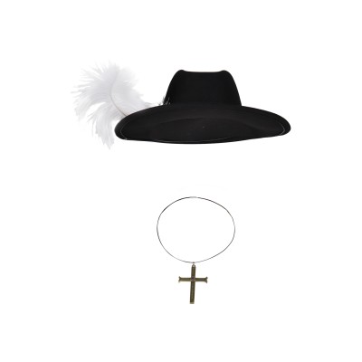 2023 Eagle Eye Hat Necklace Accessories Cosplay Costume Halloween Carnival