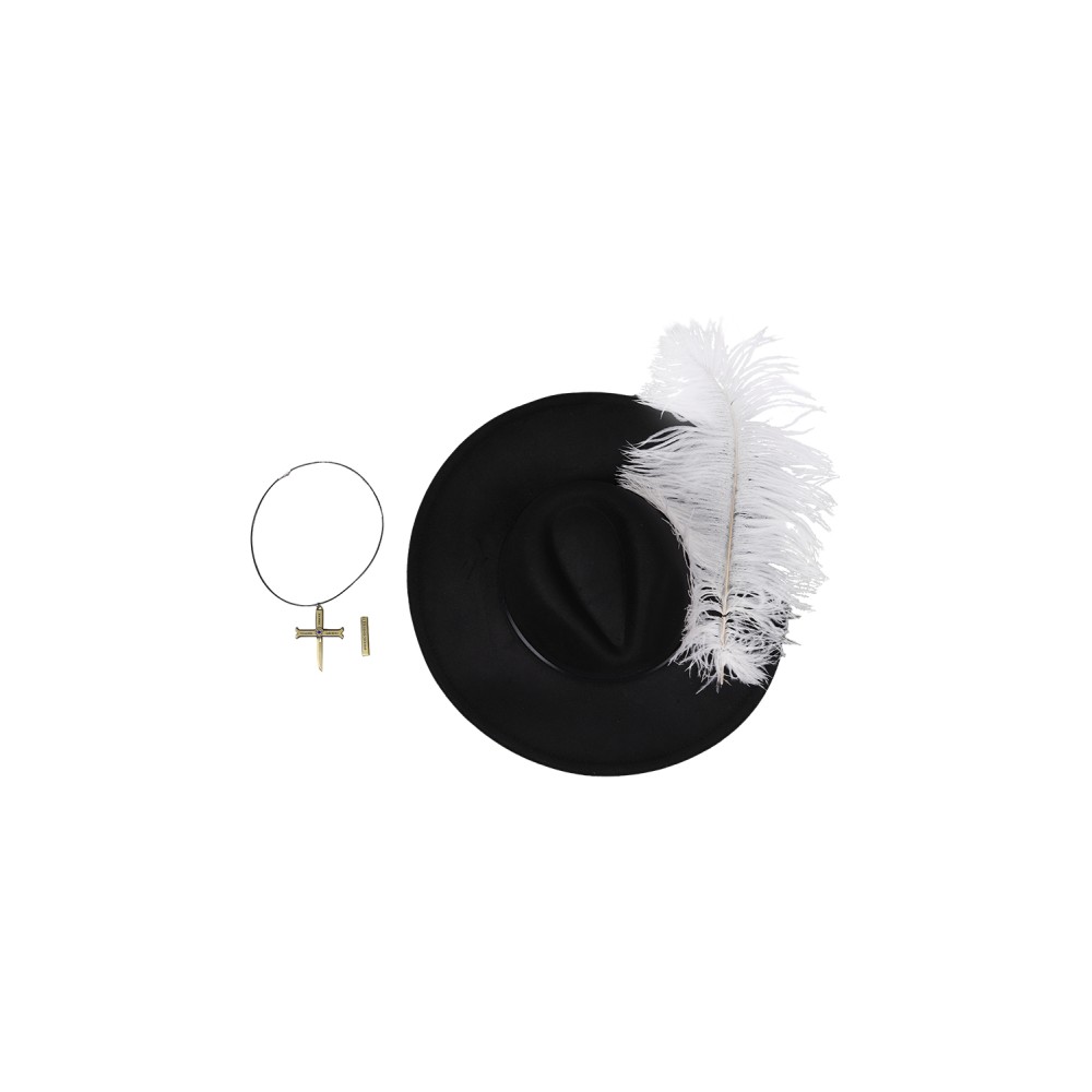 2023 Eagle Eye Hat Necklace Accessories Cosplay Costume Halloween Carnival