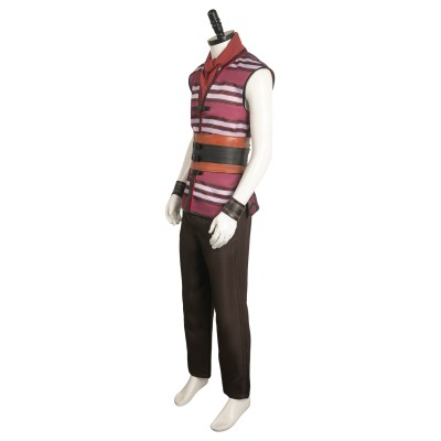 2023 Buggy Striped Suit Cosplay Costume Halloween Carnival Outfit