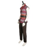 2023 Buggy Striped Suit Cosplay Costume Halloween Carnival Outfit
